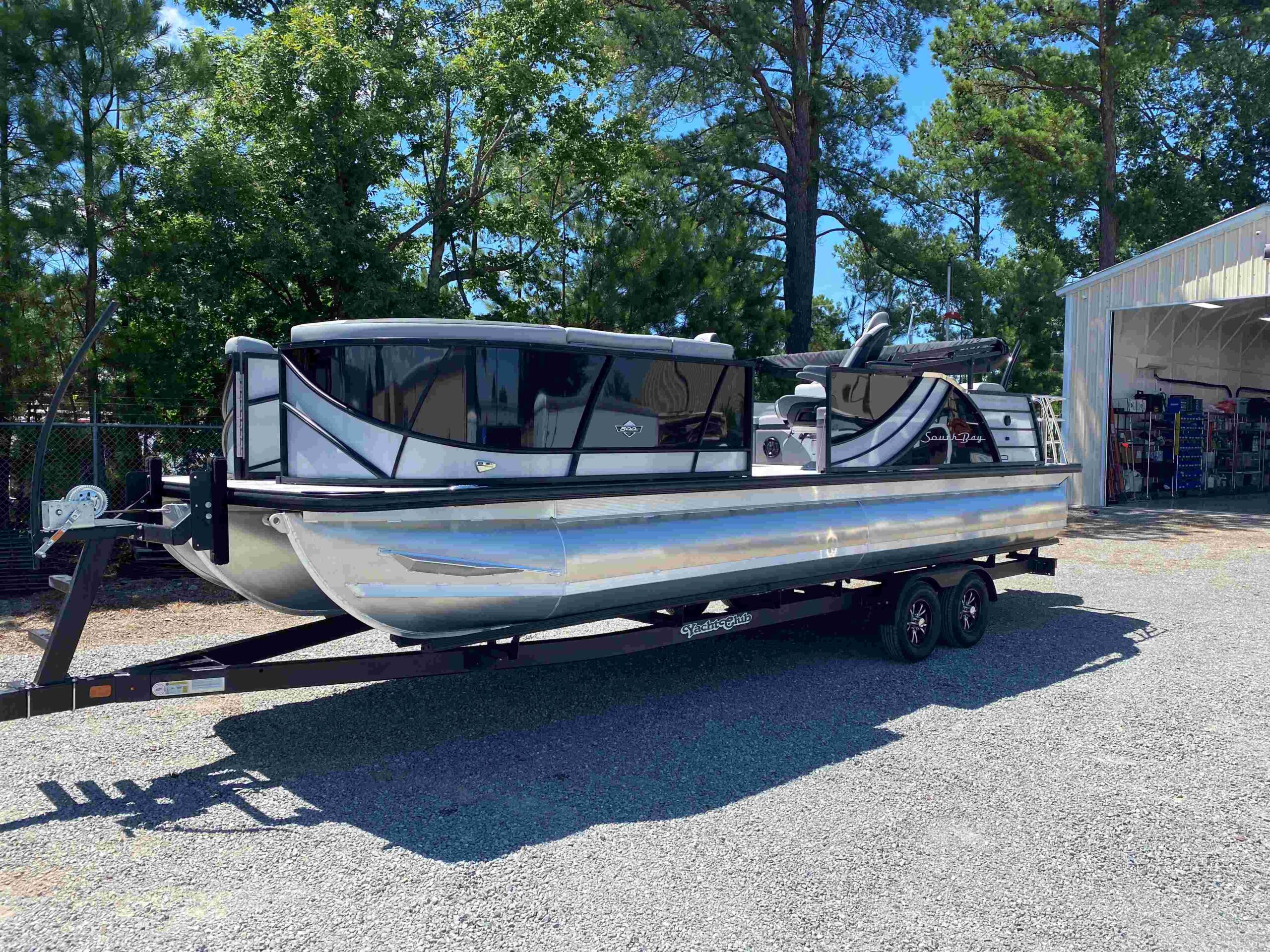 2022 South Bay 525UL Tritoon – 250HP – $76,000 or best offer